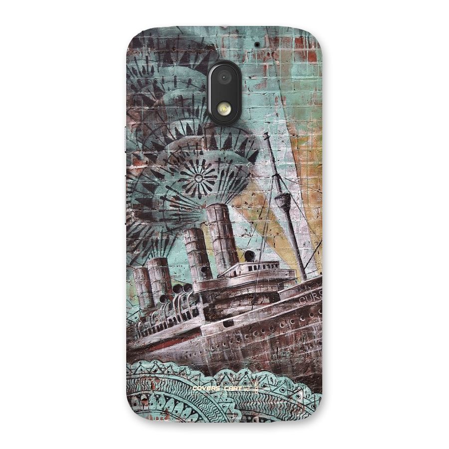 Dream Ship Back Case for Moto E3 Power