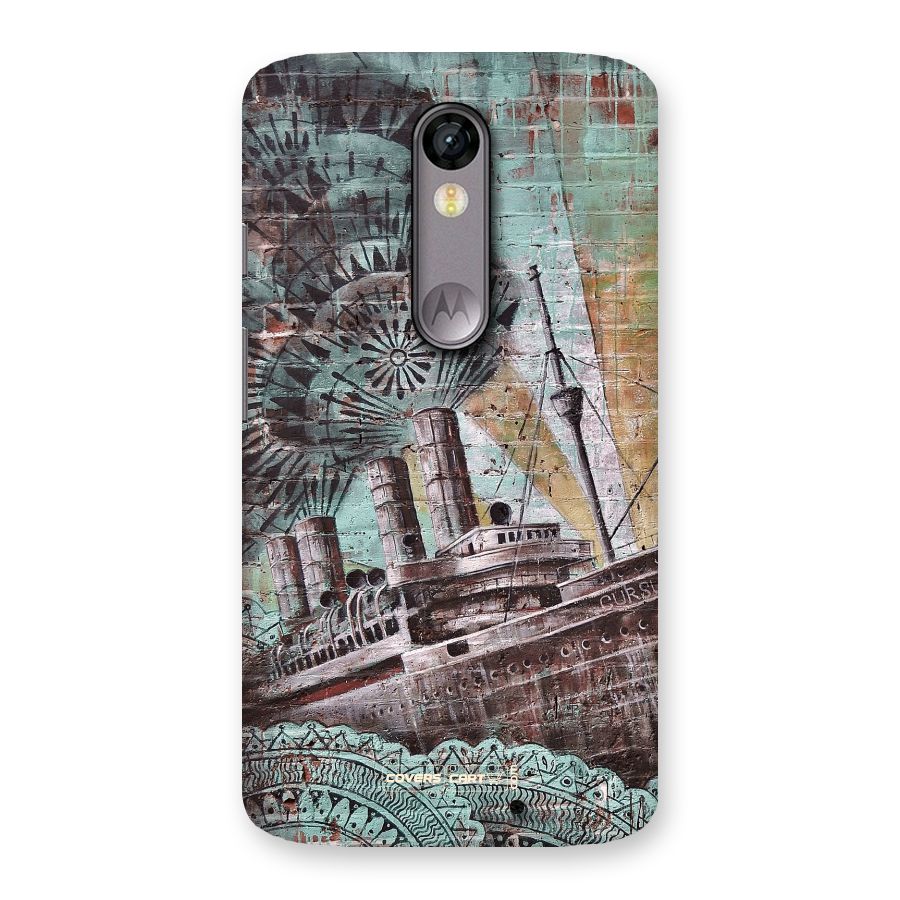 Dream Ship Back Case for Moto X Force