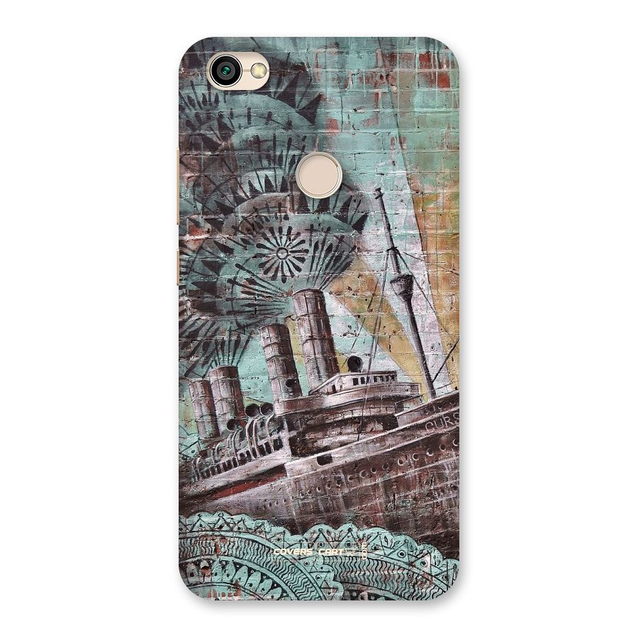 Dream Ship Back Case for Redmi Y1 2017