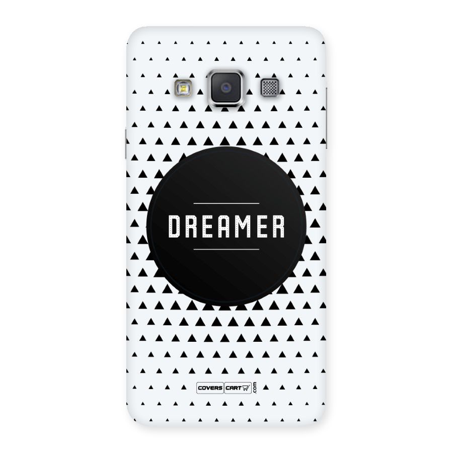 Dreamer Minimalist Back Case for Galaxy A3