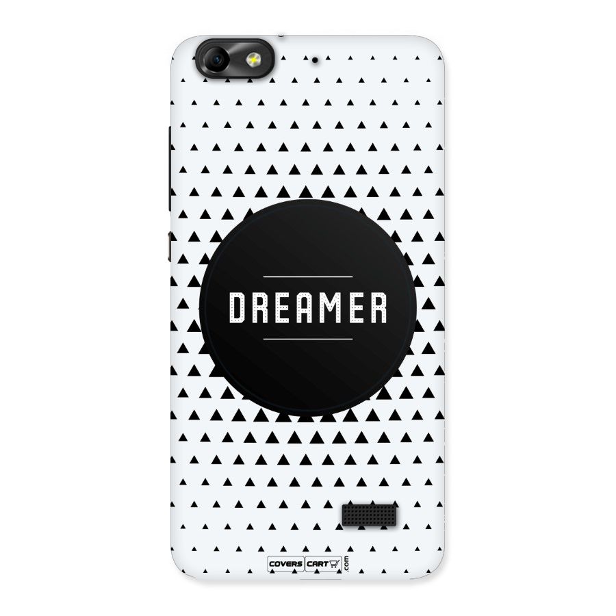 Dreamer Minimalist Back Case for Honor 4C
