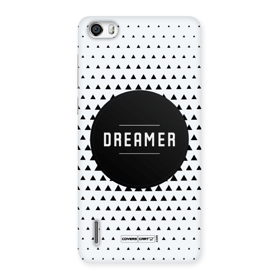 Dreamer Minimalist Back Case for Honor 6