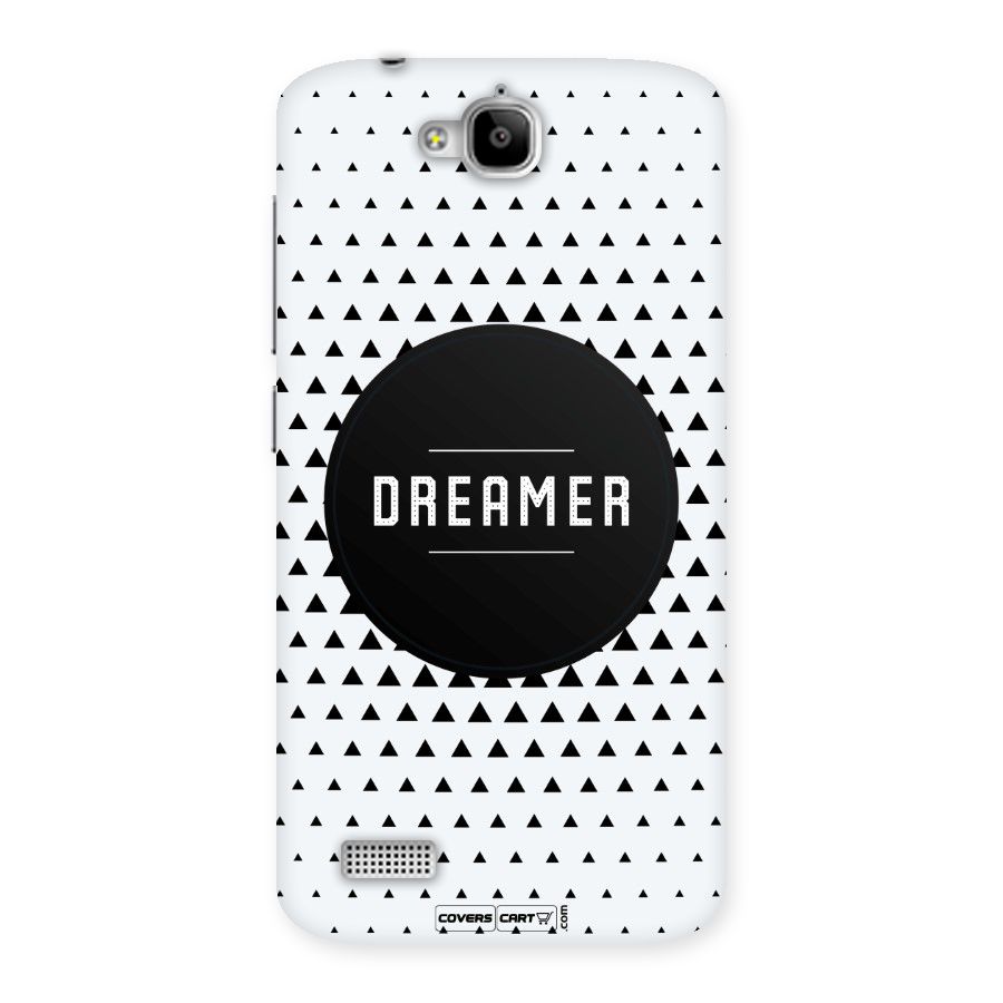 Dreamer Minimalist Back Case for Honor Holly