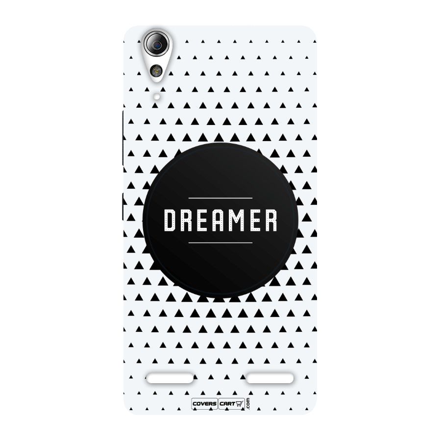 Dreamer Minimalist Back Case for Lenovo A6000 Plus