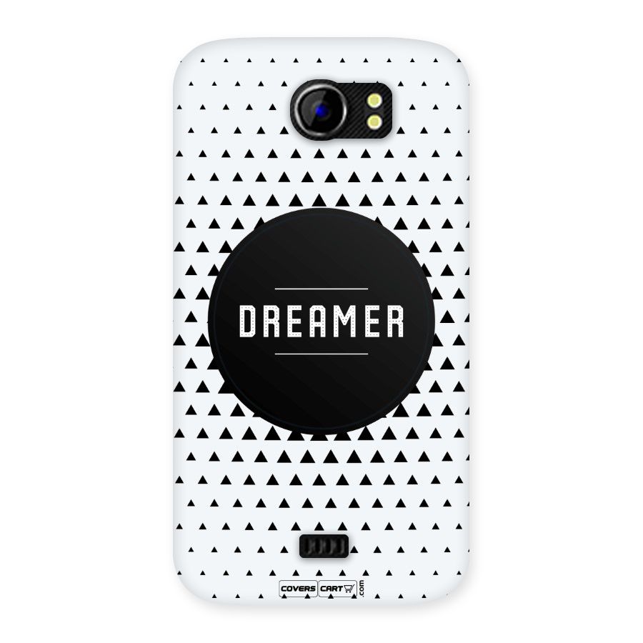 Dreamer Minimalist Back Case for Micromax Canvas 2 A110