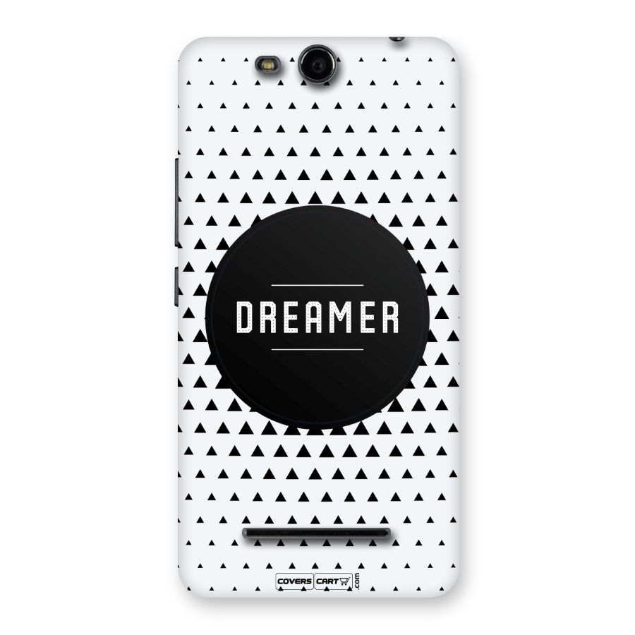 Dreamer Minimalist Back Case for Micromax Canvas Juice 3 Q392