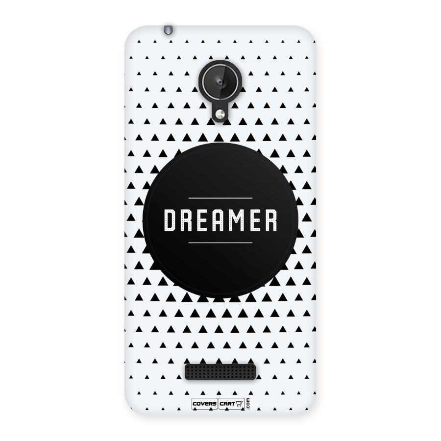 Dreamer Minimalist Back Case for Micromax Canvas Spark Q380