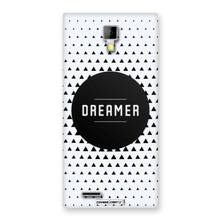 Dreamer Minimalist Back Case for Micromax Canvas Xpress A99