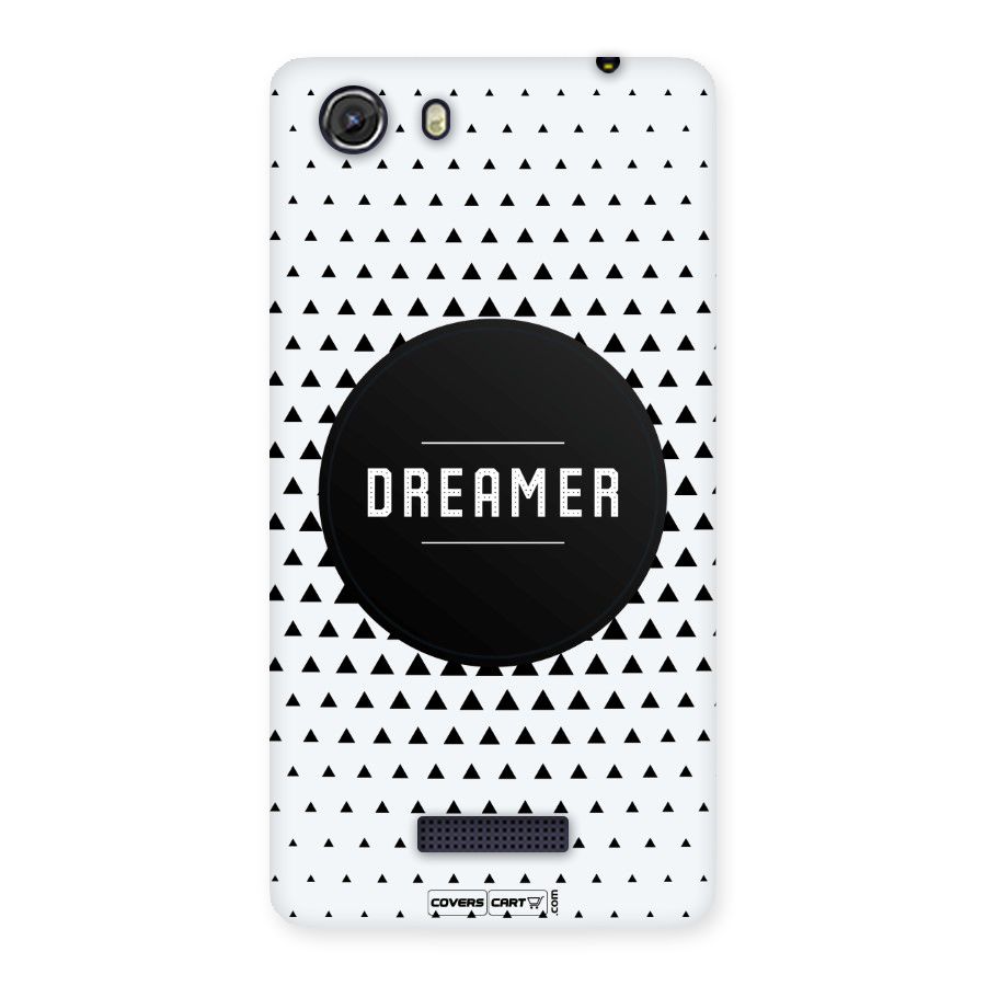Dreamer Minimalist Back Case for Micromax Unite 3