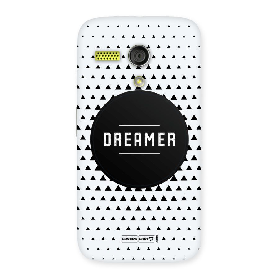 Dreamer Minimalist Back Case for Moto G