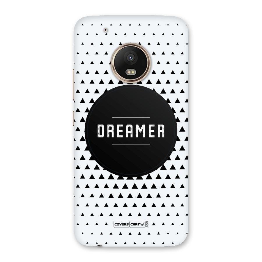 Dreamer Minimalist Back Case for Moto G5 Plus