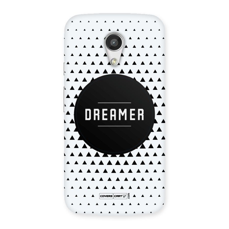 Dreamer Minimalist Back Case for Moto G 2nd Gen