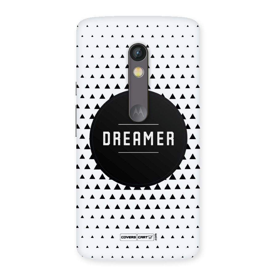Dreamer Minimalist Back Case for Moto X Play