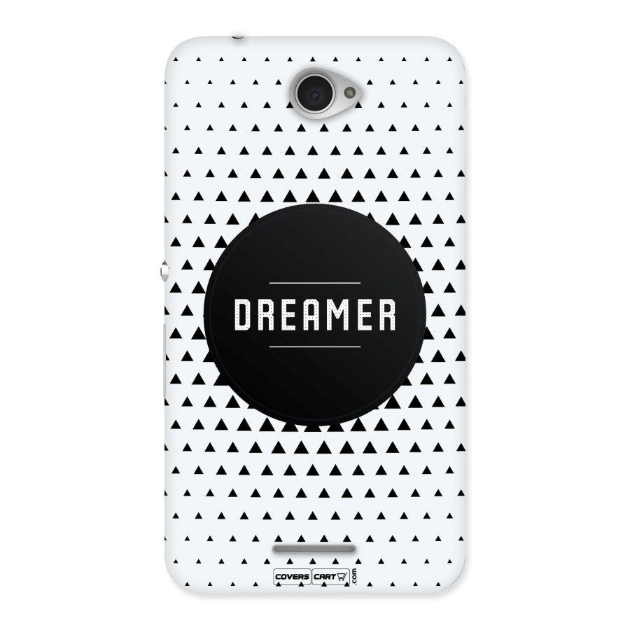 Dreamer Minimalist Back Case for Sony Xperia E4