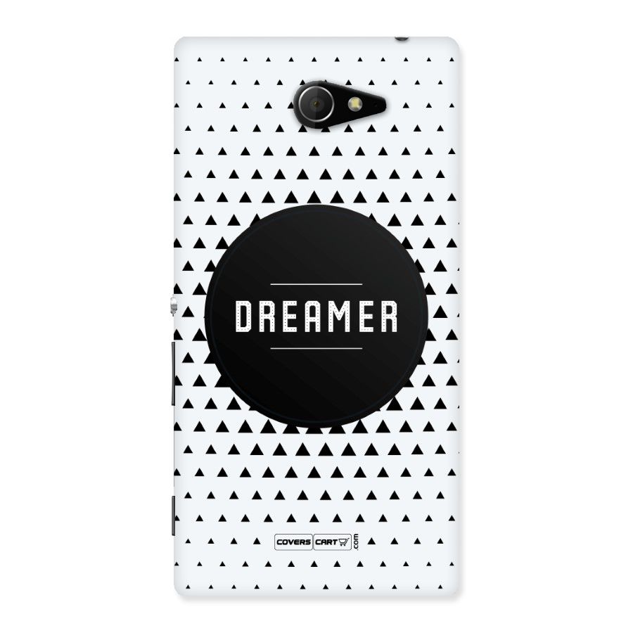Dreamer Minimalist Back Case for Sony Xperia M2