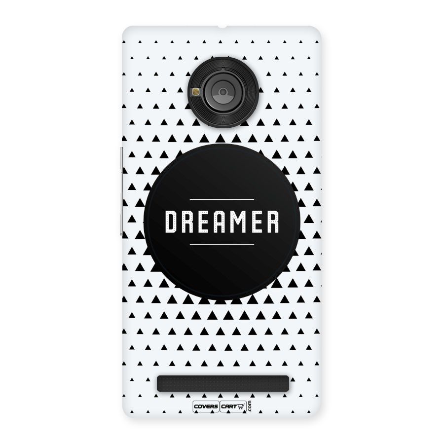 Dreamer Minimalist Back Case for Yu Yunique