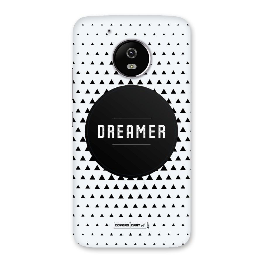 Dreamer Minimalist Back Case for Moto G5