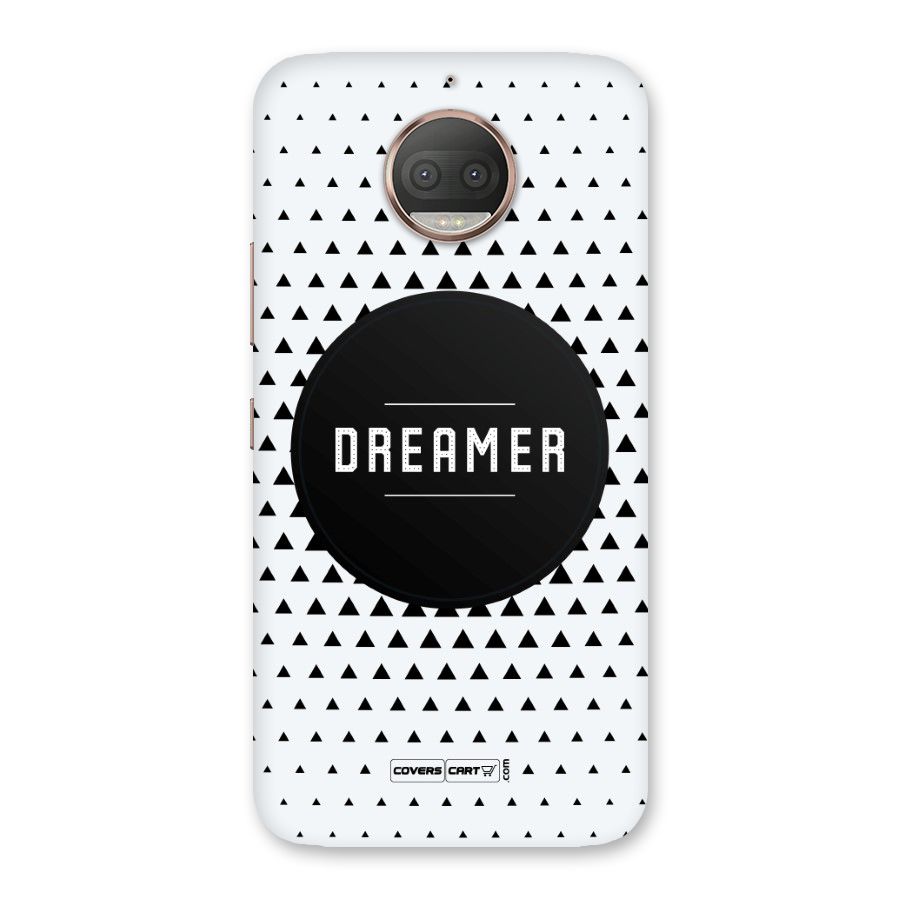 Dreamer Minimalist Back Case for Moto G5s Plus