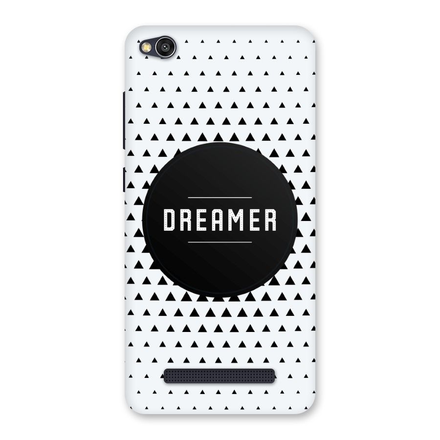Dreamer Minimalist Back Case for Redmi 4A