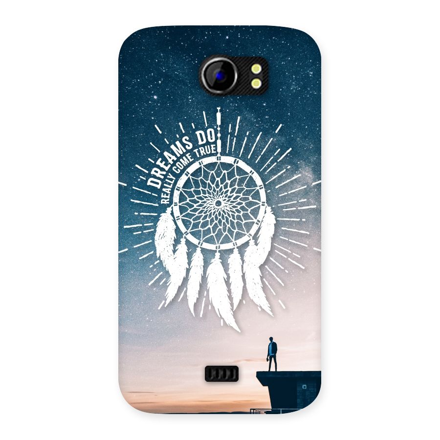 Dreams Do Come True Back Case for Micromax Canvas 2 A110
