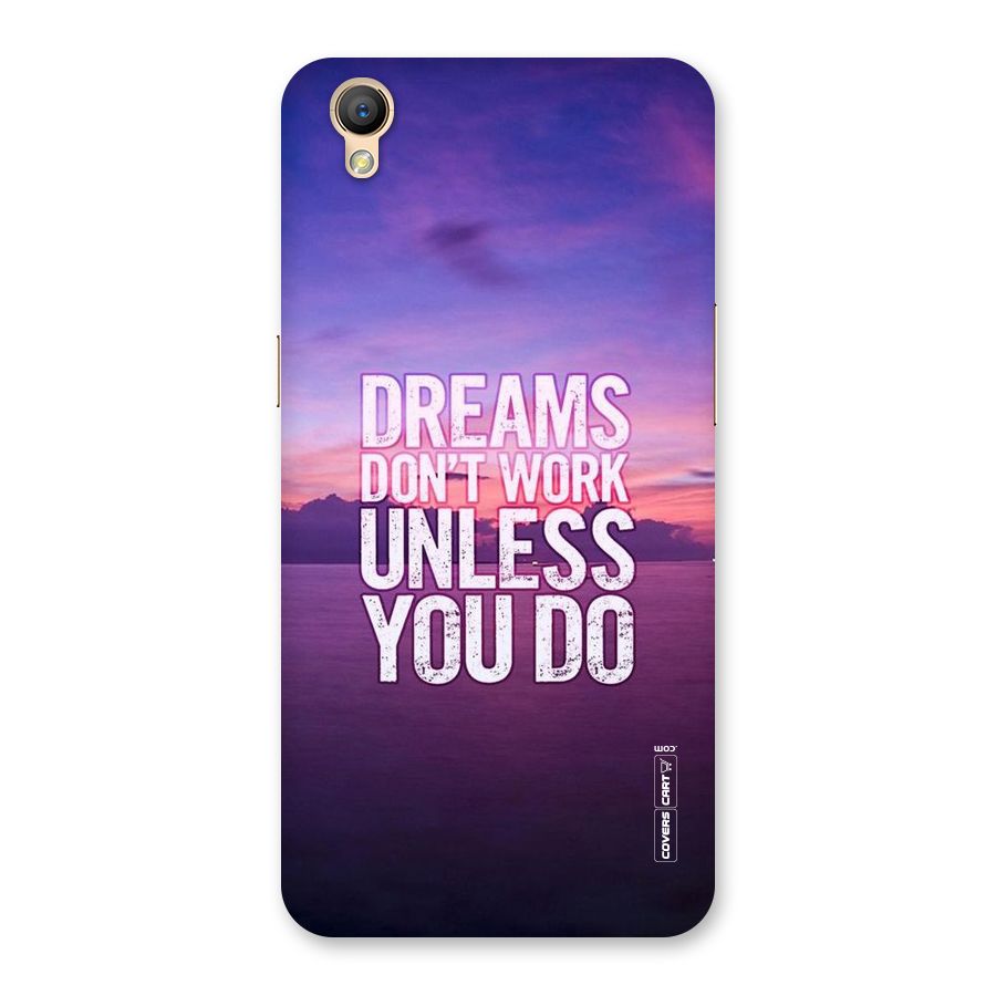 Dreams Work Back Case for Oppo A37