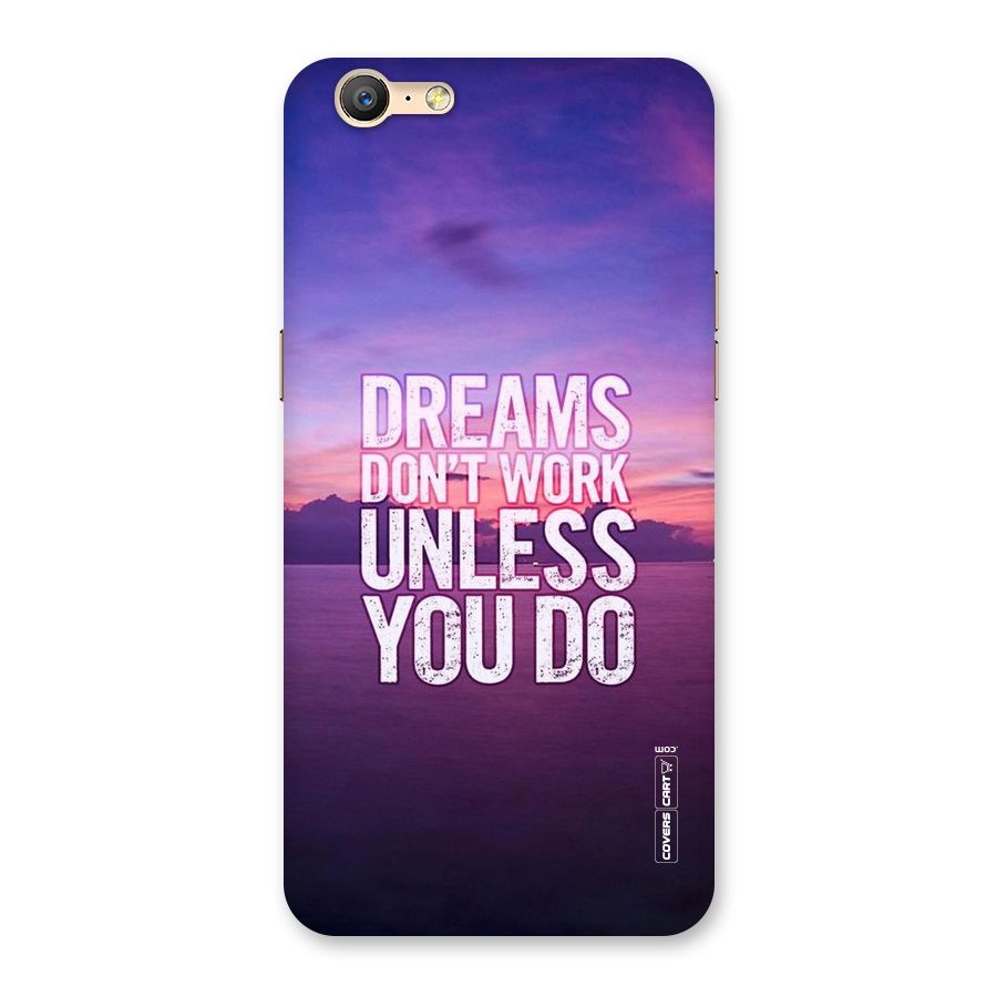 Dreams Work Back Case for Oppo A57
