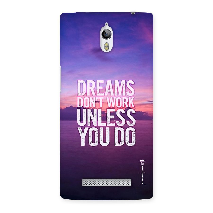 Dreams Work Back Case for Oppo Find 7