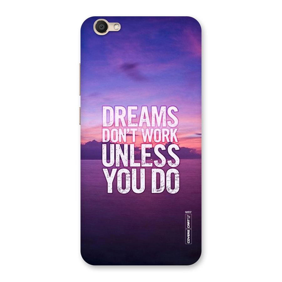 Dreams Work Back Case for Vivo V5