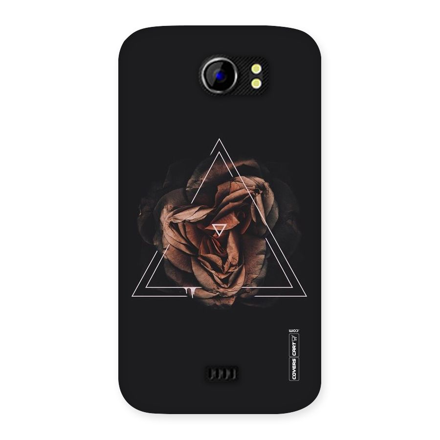 Dusty Rose Back Case for Micromax Canvas 2 A110