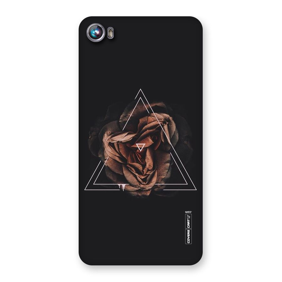 Dusty Rose Back Case for Micromax Canvas Fire 4 A107