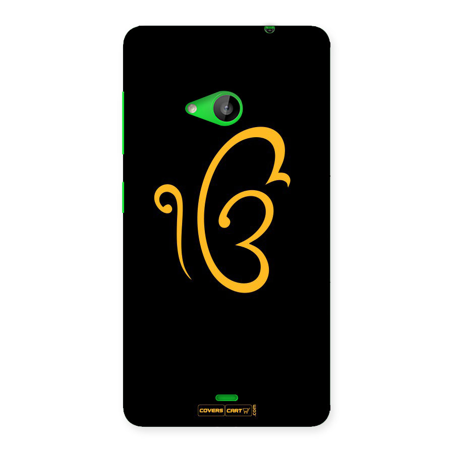 Ik Onkar Back Case for Lumia 535