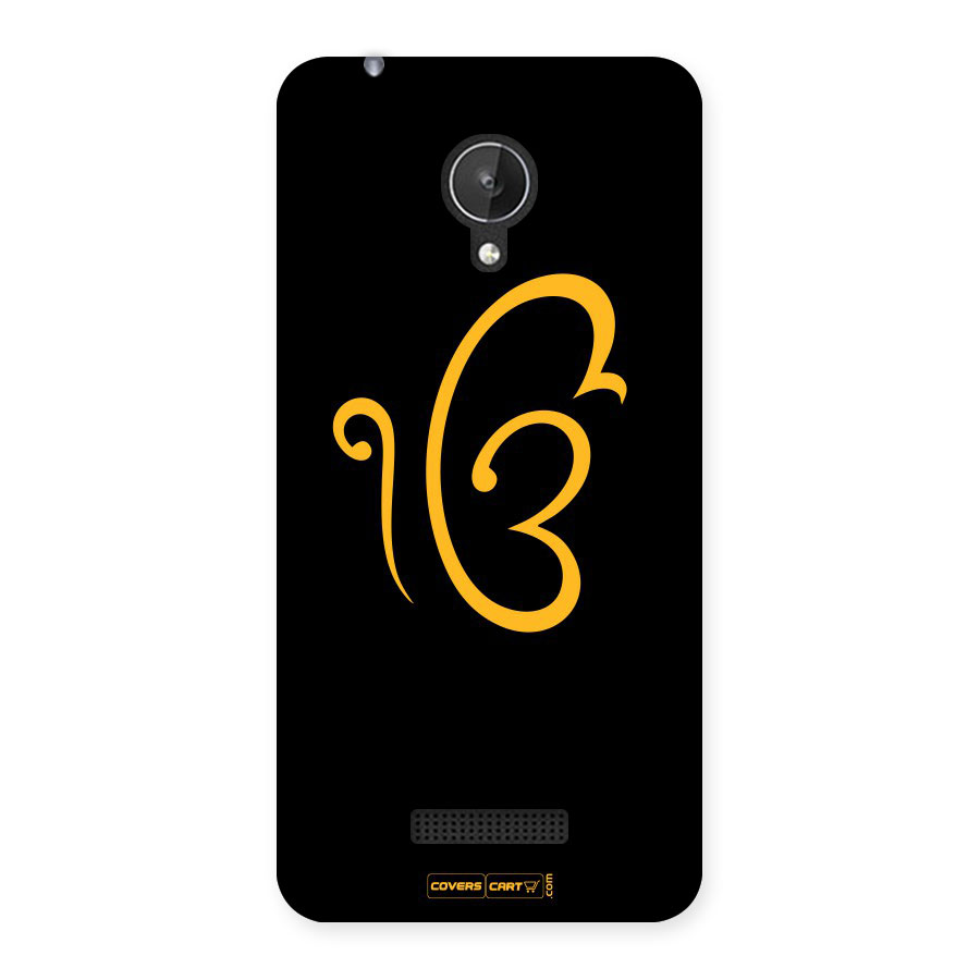 Ik Onkar Back Case for Micromax Canvas Spark Q380