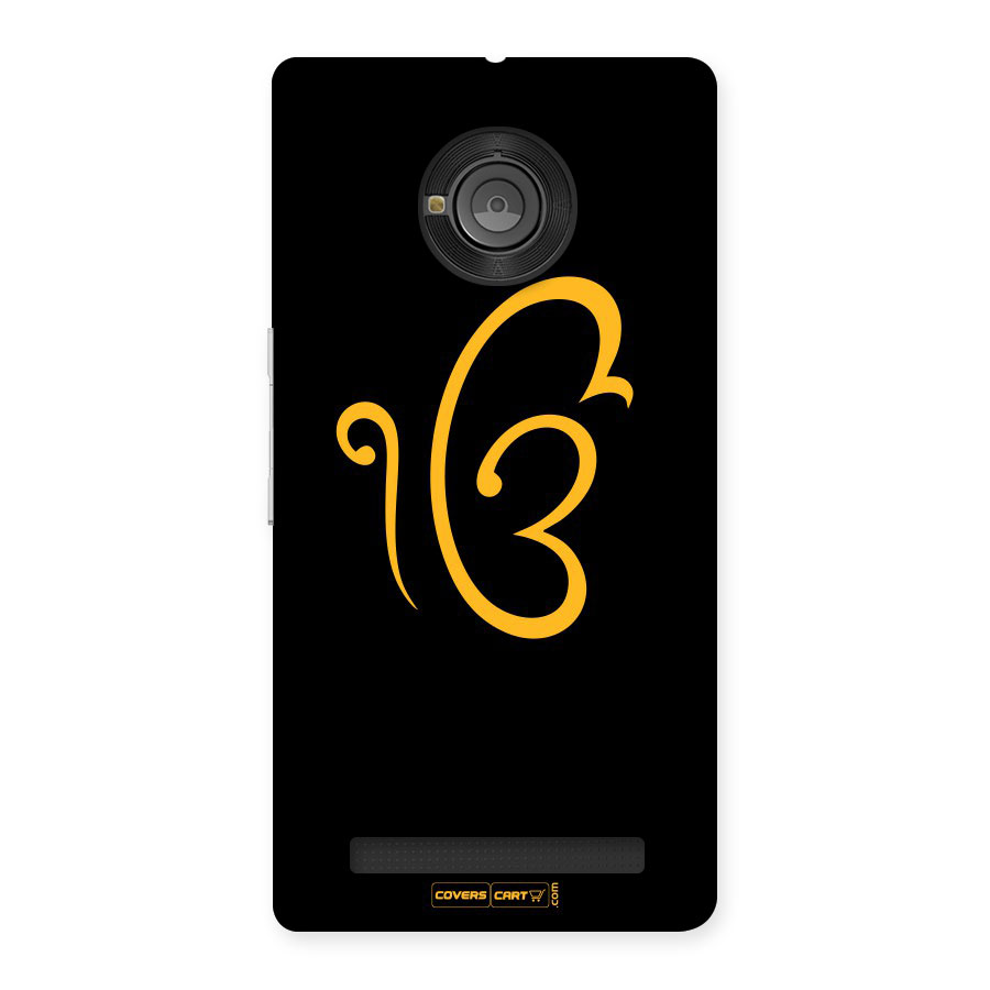 Ik Onkar Back Case for Yu Yuphoria