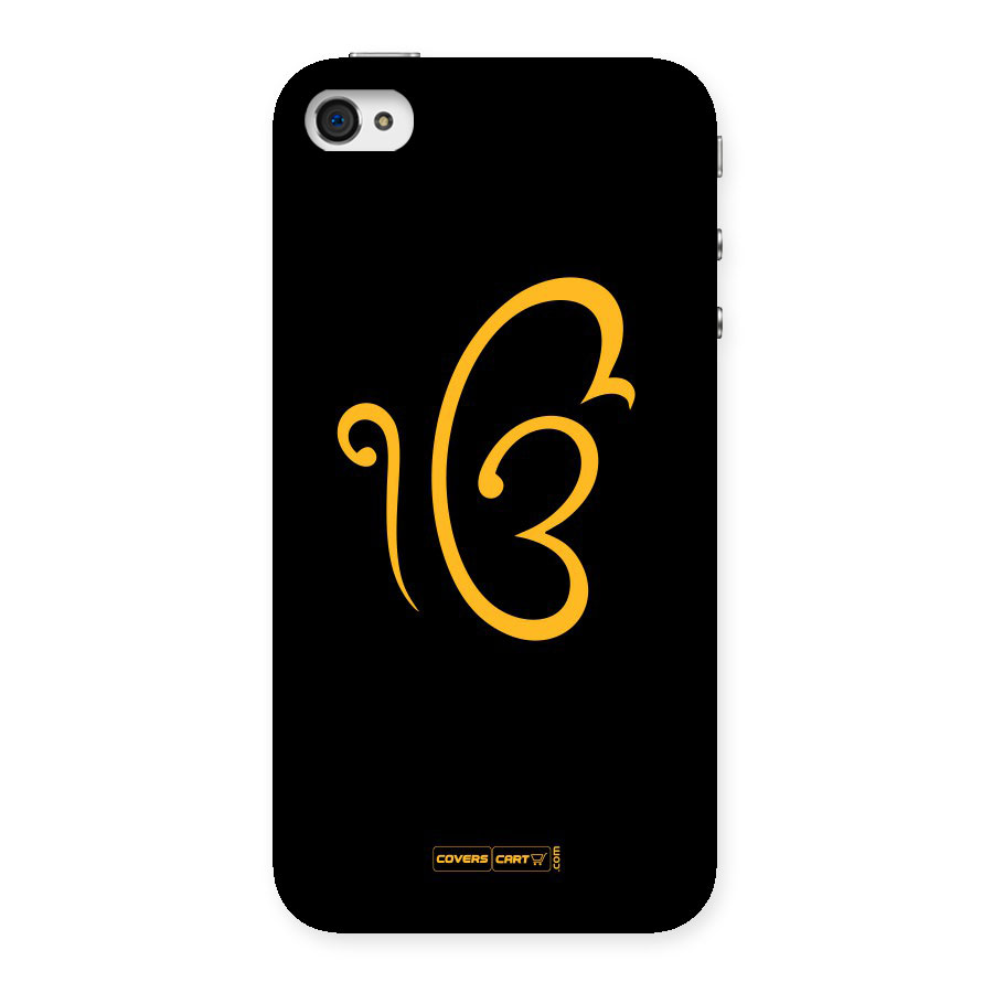 Ik Onkar Back Case for iPhone 4 4s