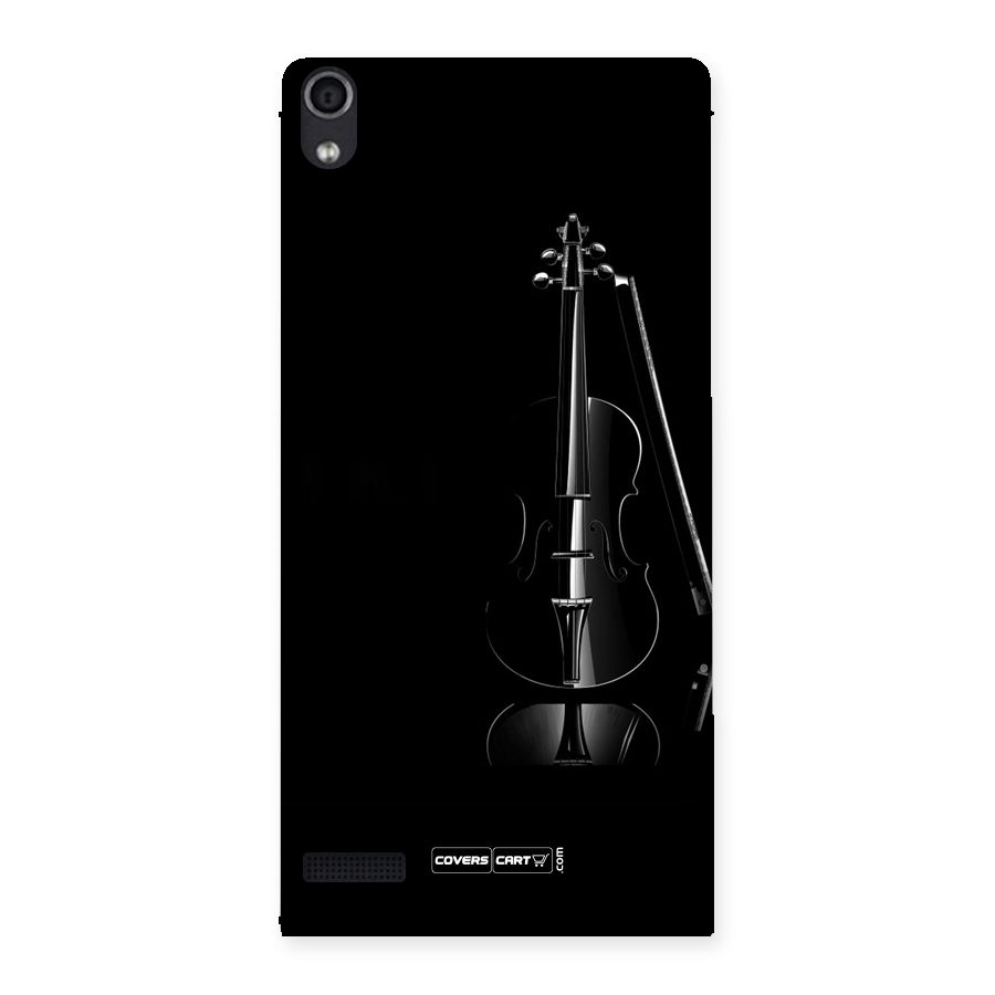 Elegant Violin Back Case for Ascend P6
