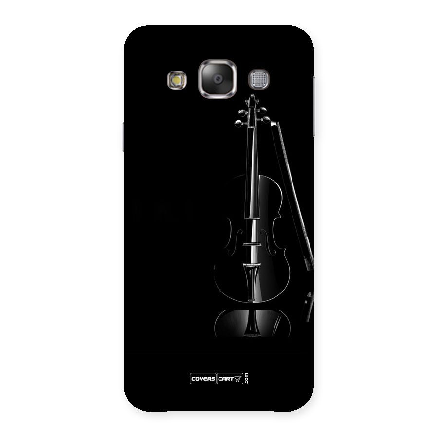 Elegant Violin Back Case for Galaxy E7