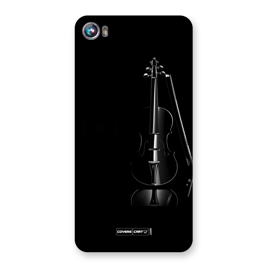 Elegant Violin Back Case for Micromax Canvas Fire 4 A107