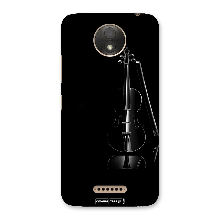 Elegant Violin Back Case for Moto C Plus