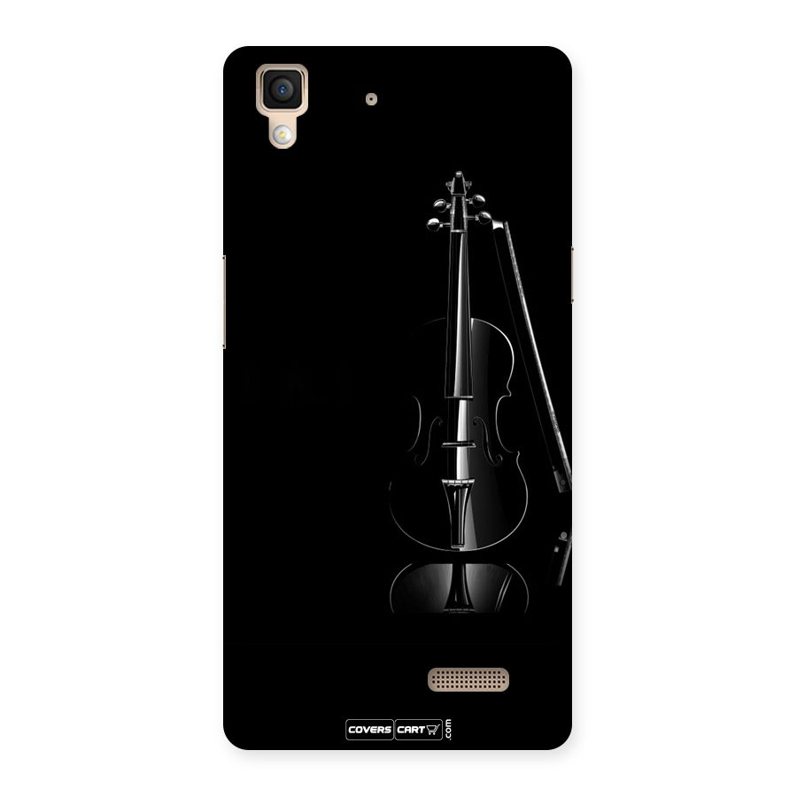 Elegant Violin Back Case for Oppo R7