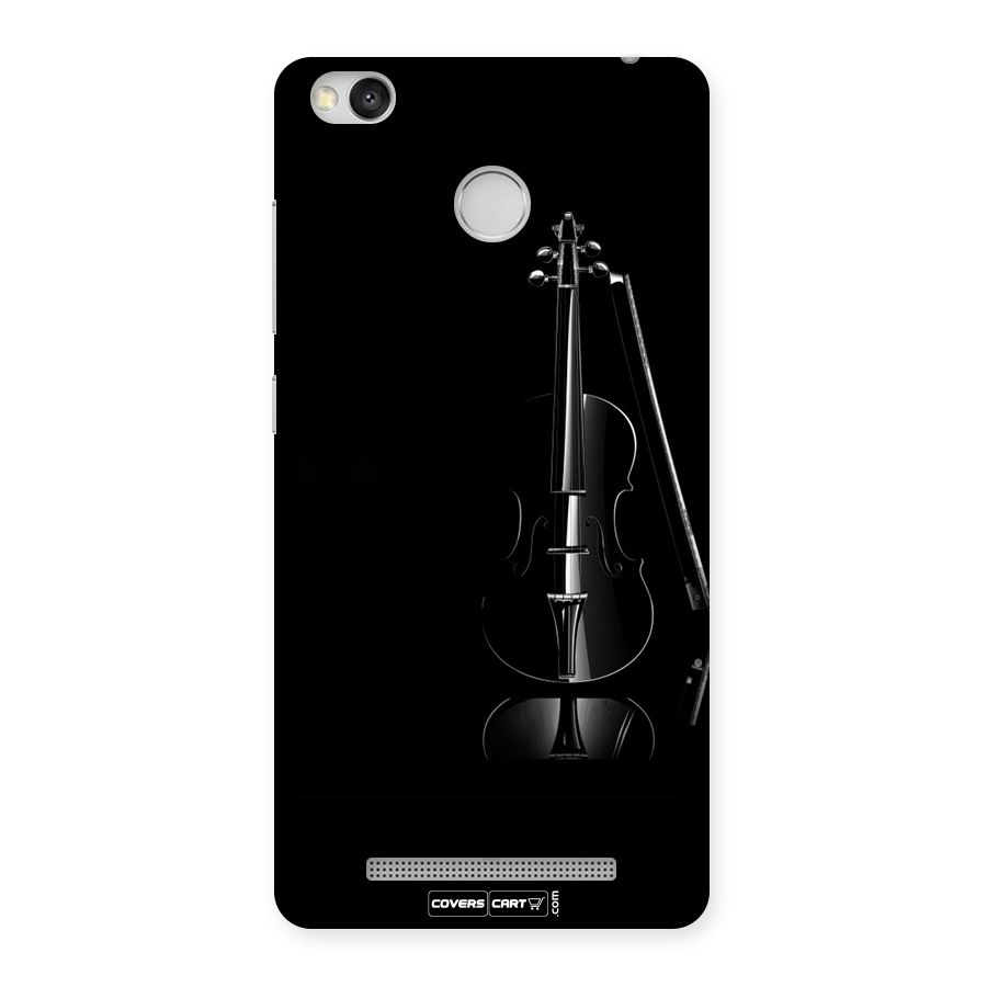 Elegant Violin Back Case for Redmi 3S Prime