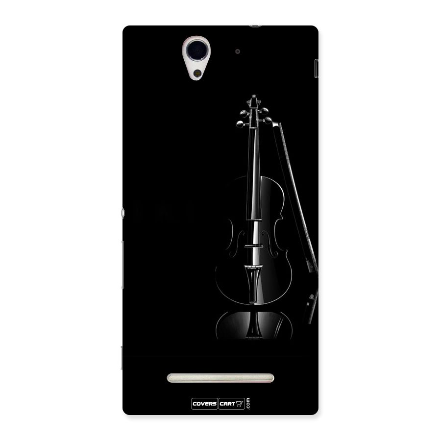 Elegant Violin Back Case for Sony Xperia C3