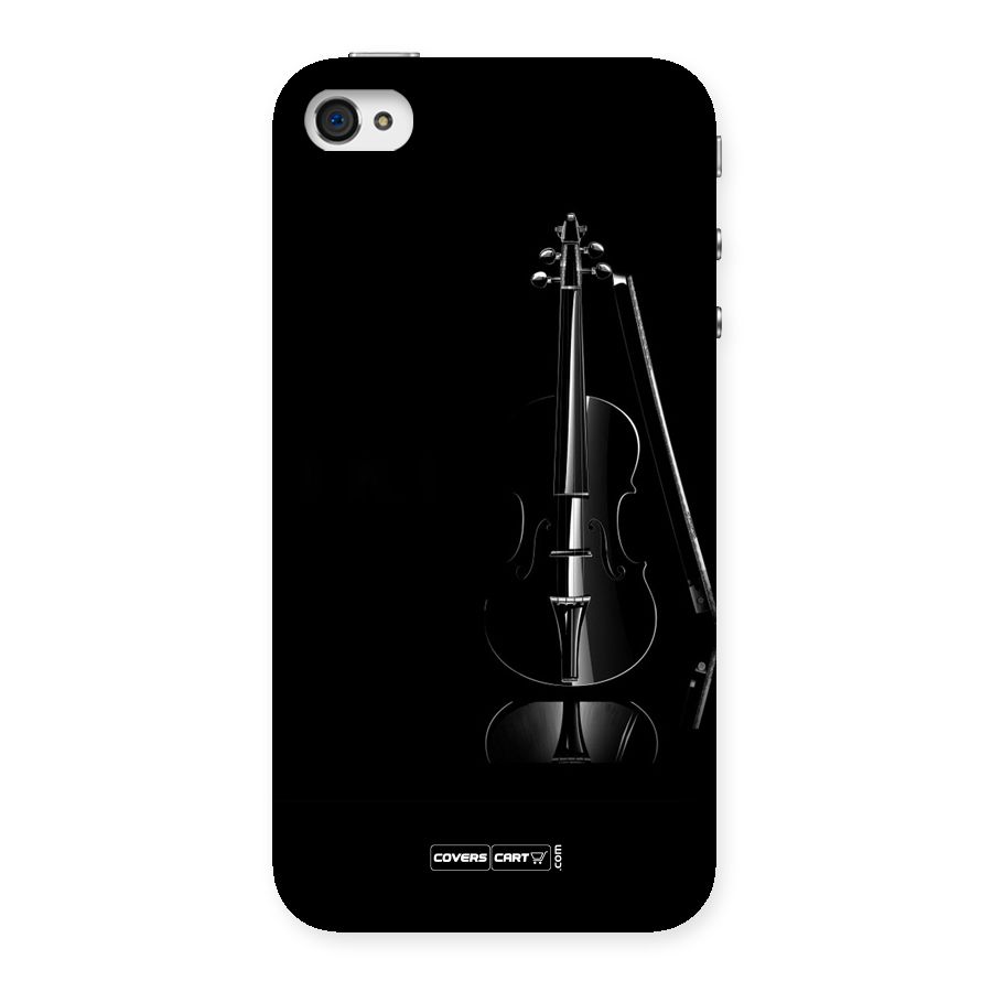 Elegant Violin Back Case for iPhone 4 4s