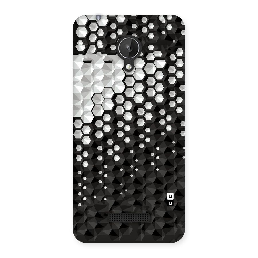 Elite Hexagonal Back Case for Micromax Canvas Spark Q380
