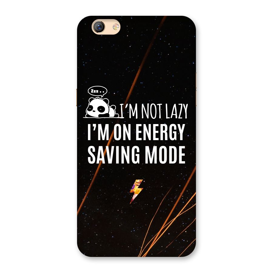 Energy Saving Mode Back Case for Oppo F3 Plus