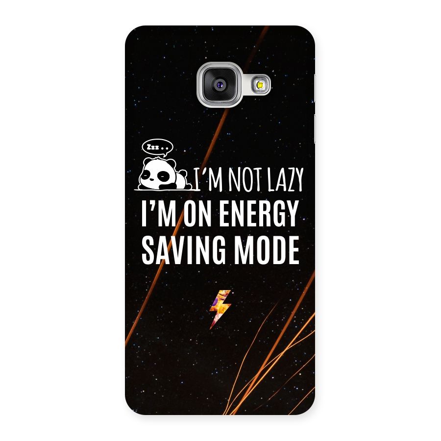 Energy Saving Mode Back Case for Galaxy A3 2016