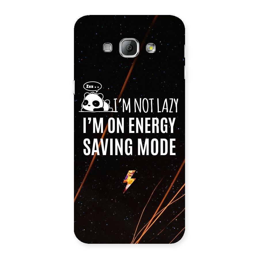 Energy Saving Mode Back Case for Galaxy A8