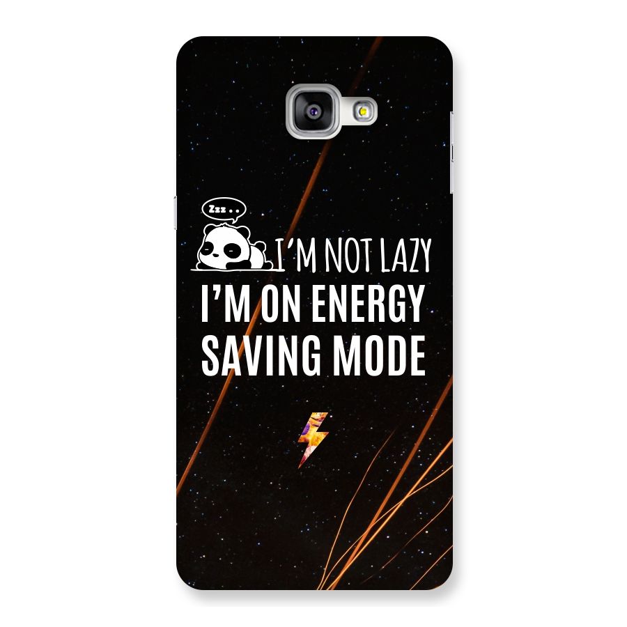 Energy Saving Mode Back Case for Galaxy A9