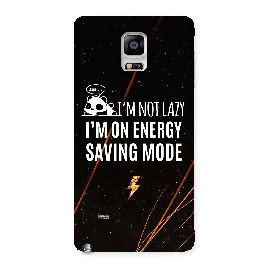 Energy Saving Mode Back Case for Galaxy Note 4