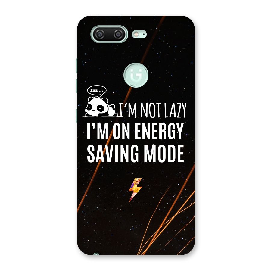 Energy Saving Mode Back Case for Gionee S10