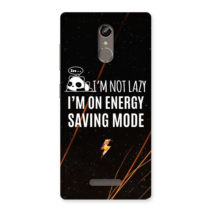 Energy Saving Mode Back Case for Gionee S6s